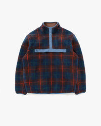 The Dublin Fleece in Tartan Sherpa