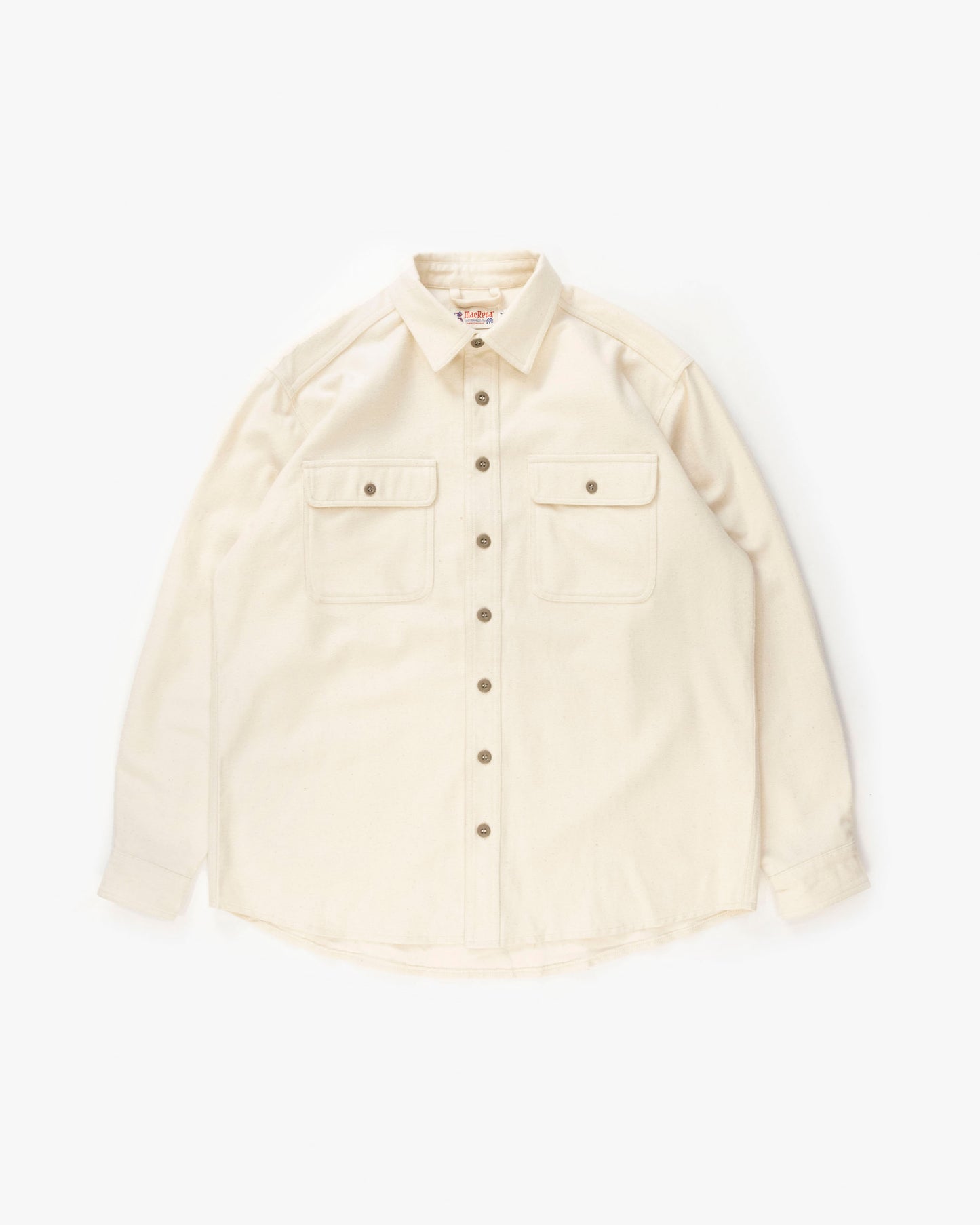 The Chamois Shirt in Creme