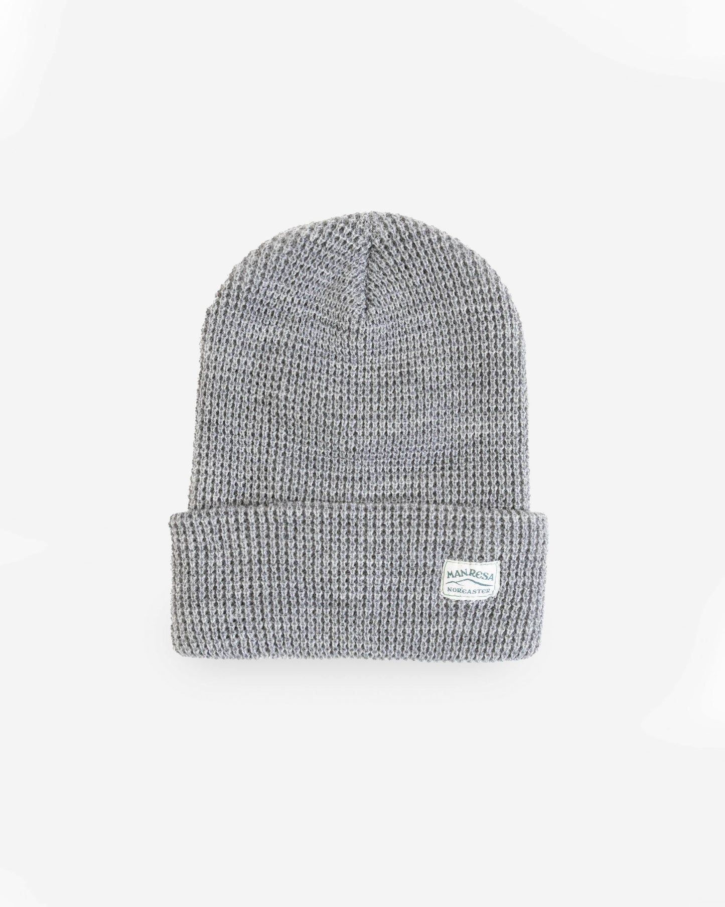 The Waffle Knit Beanie in Heather