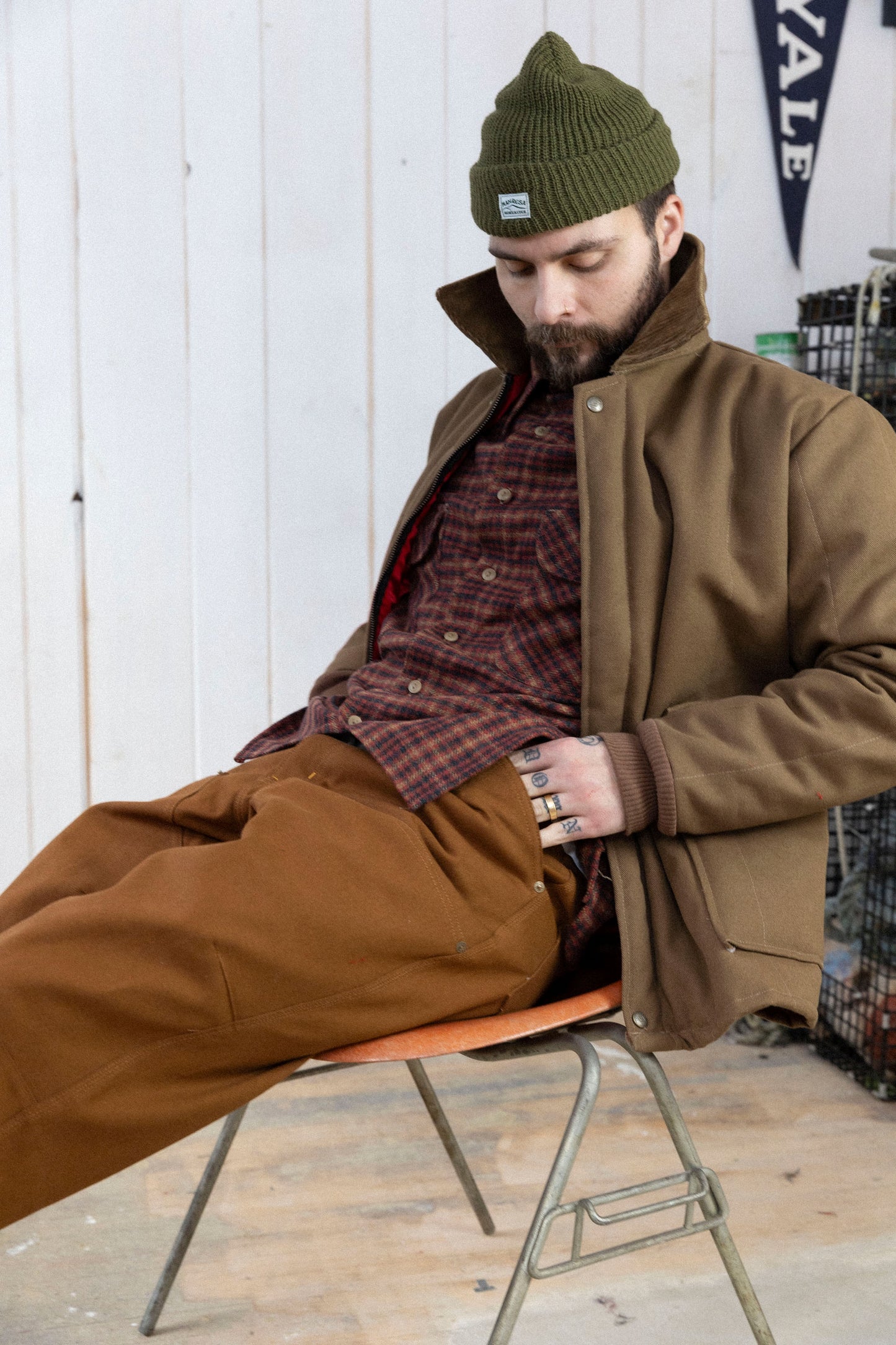 The Bittner Coat in Ranch Tan