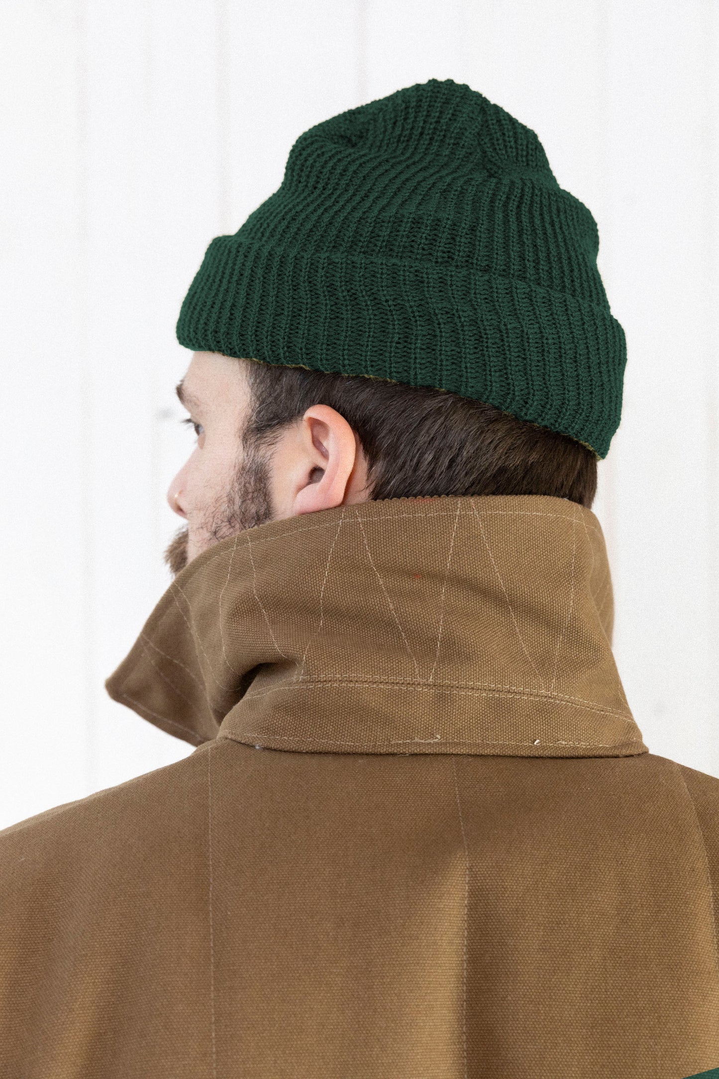 The Watch Cap Beanie in Forest