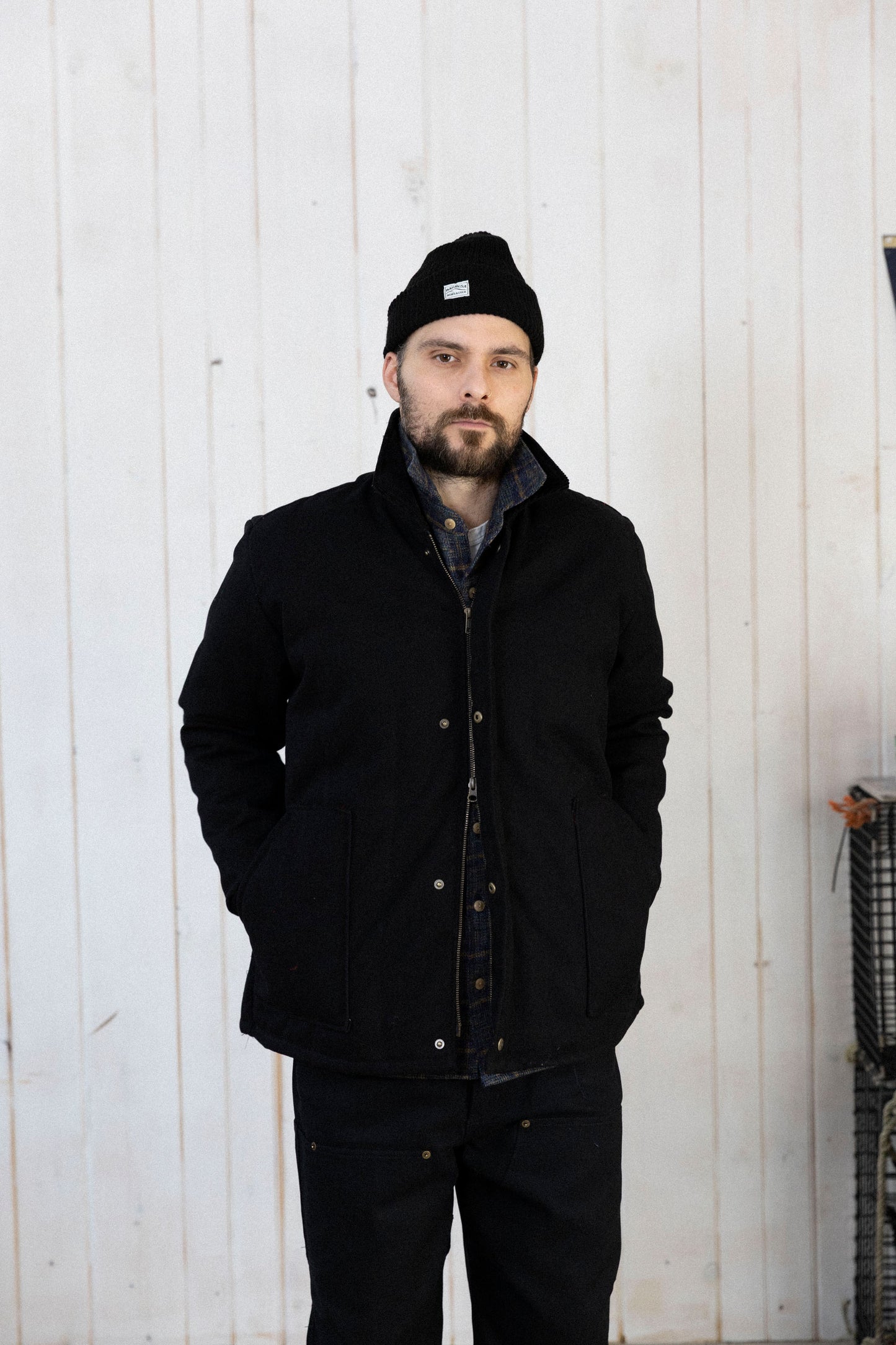 The Watch Cap Beanie in Black