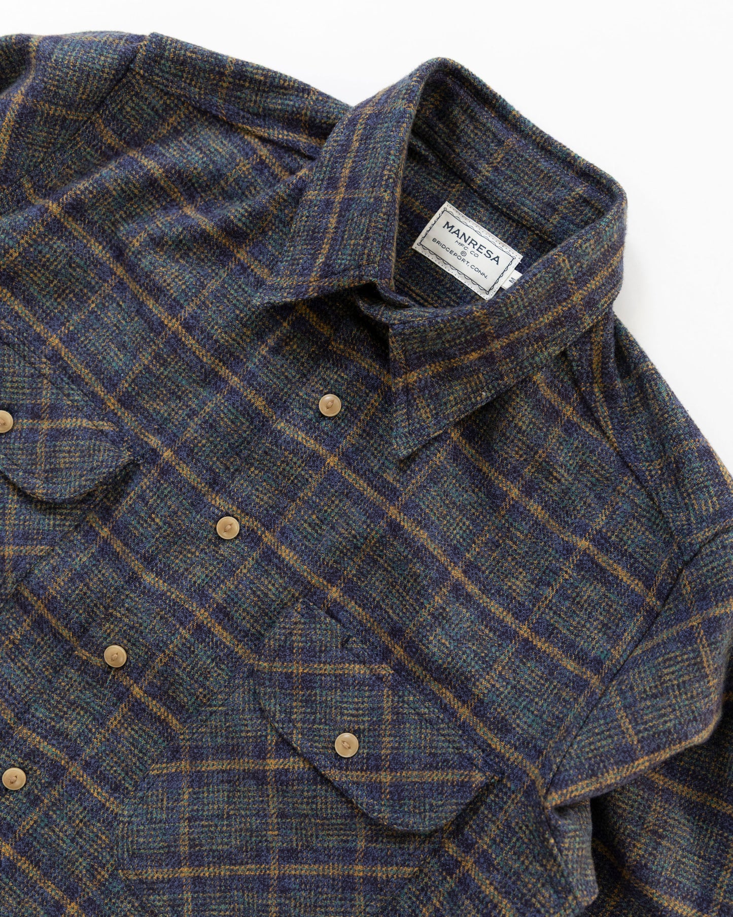 The Flannel Herc Shirt in Deep Night