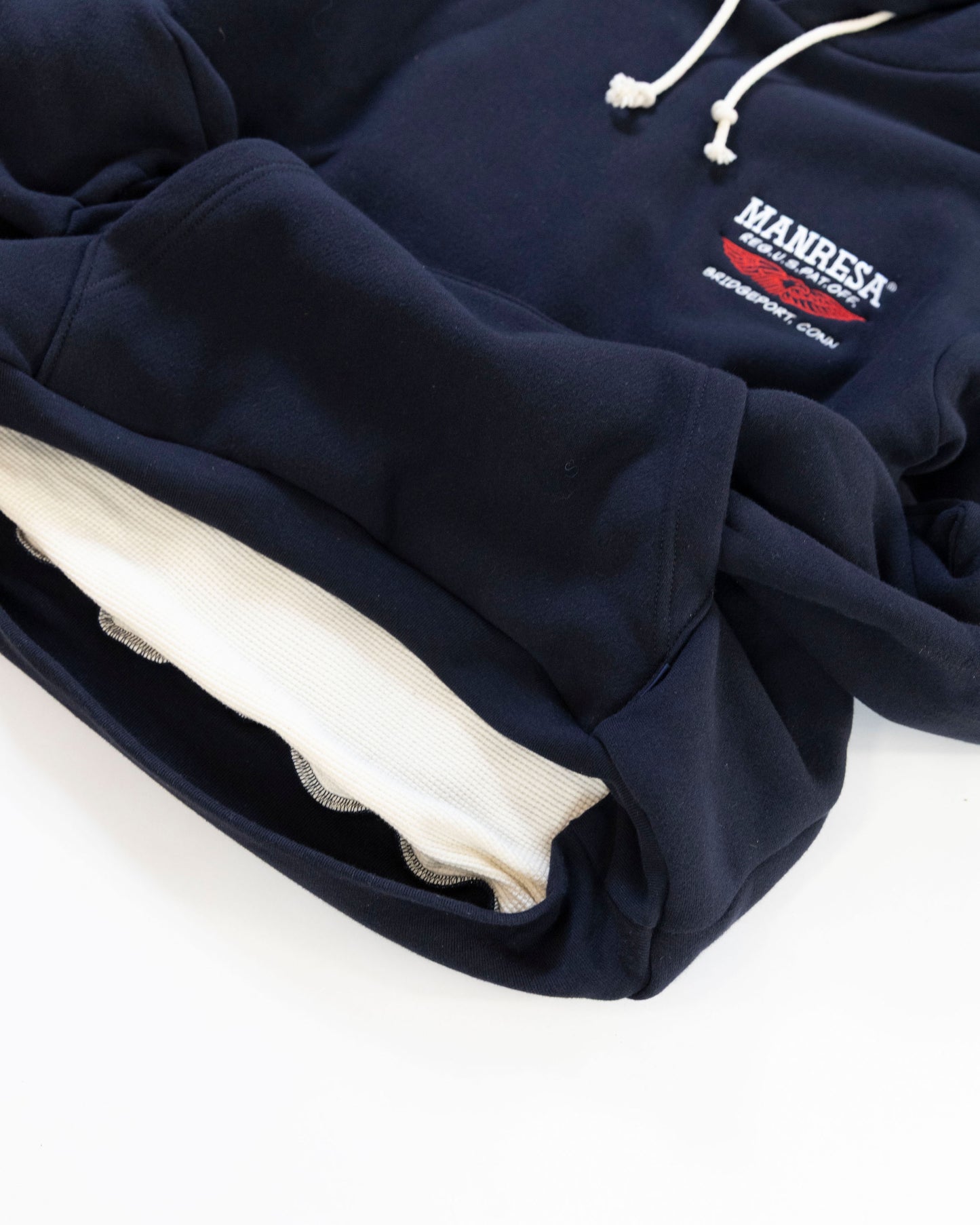 The Thermal Lined Eagle Hoody in Navy