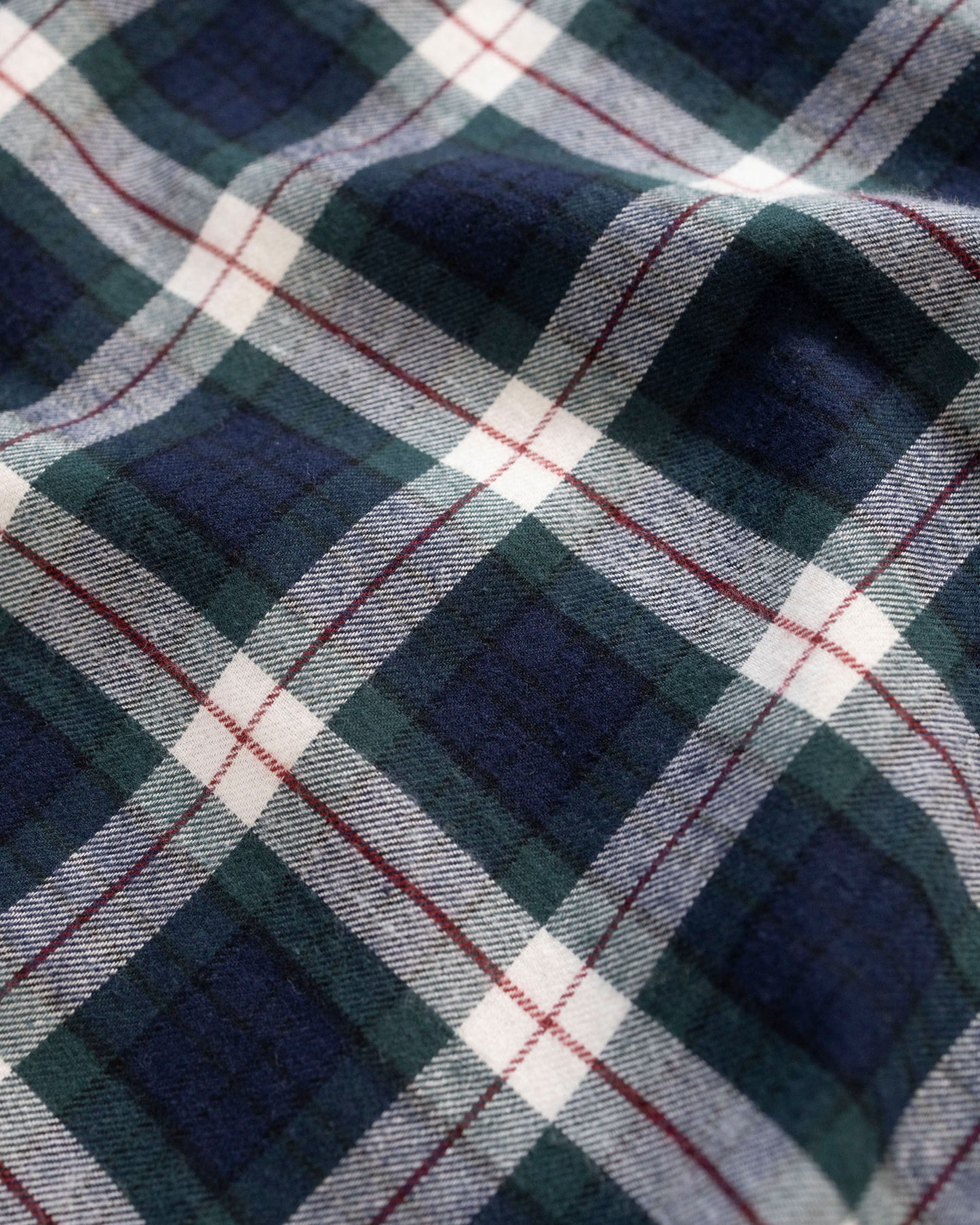 The Roebuck Shirt in Emerald Tartan