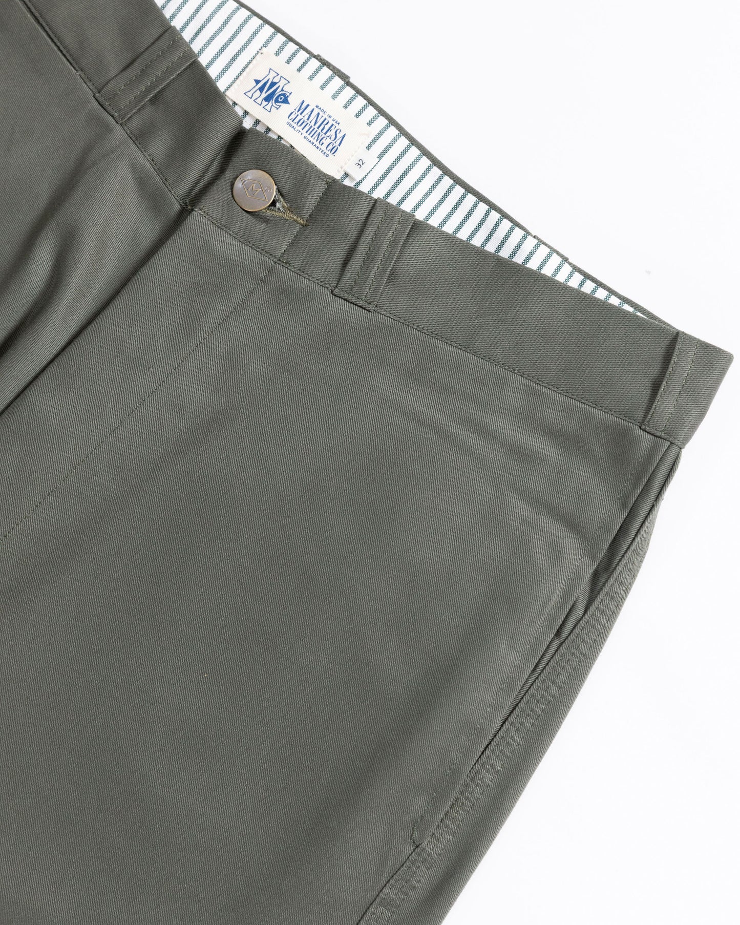 The New Haven Pant in OD Green