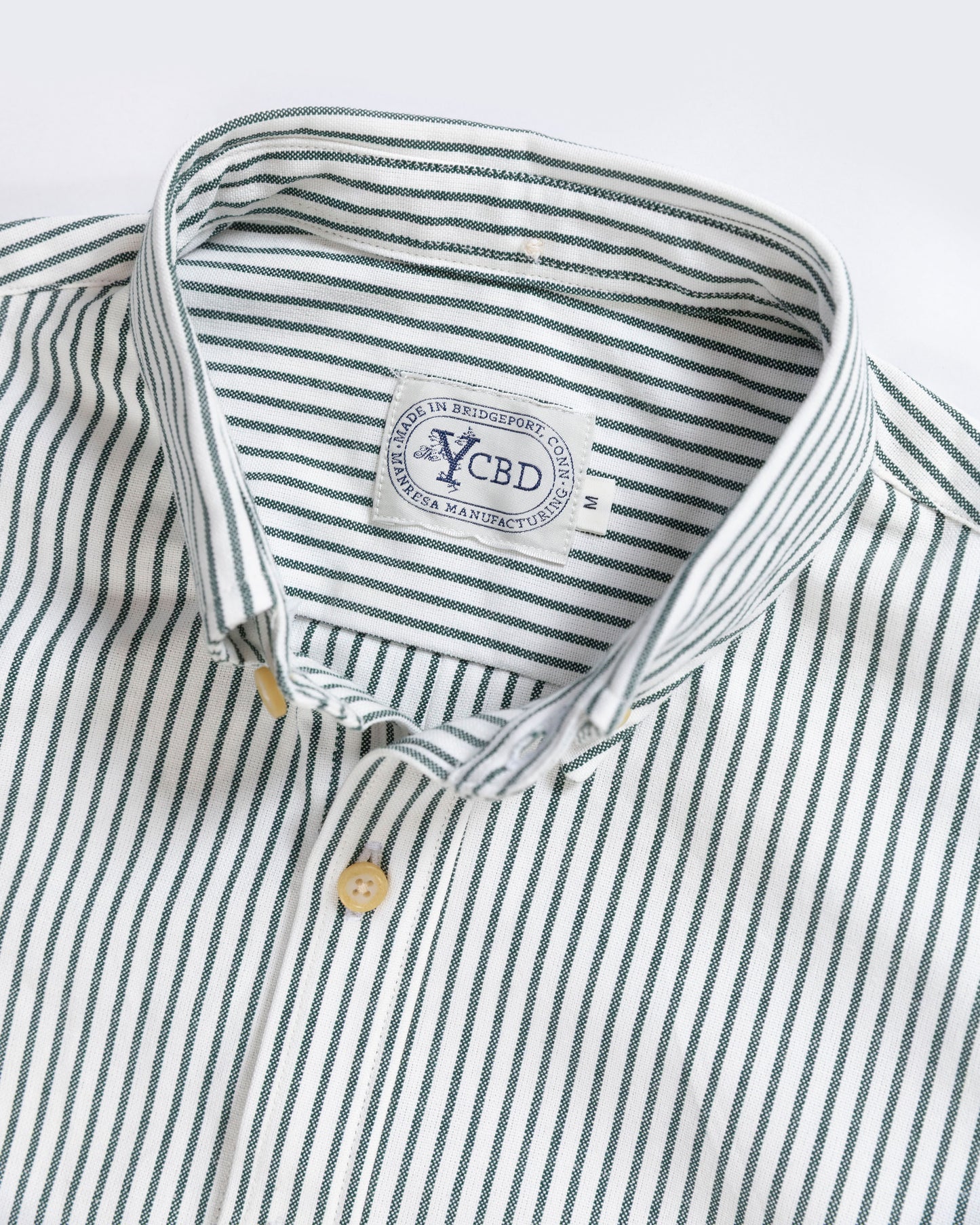 The Yale Shirt in Forest Stripe