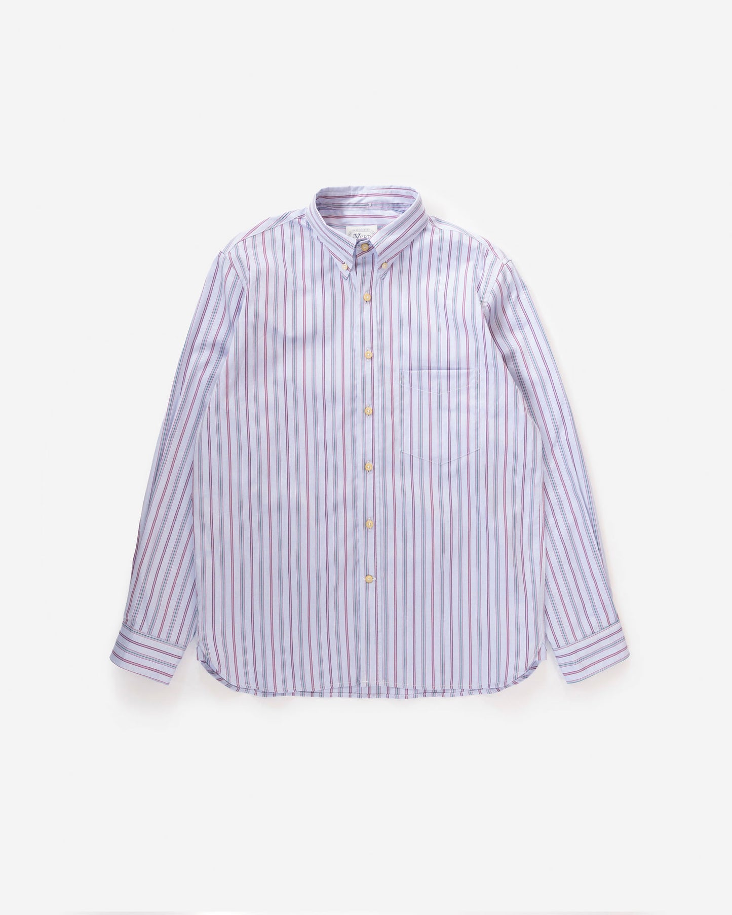 The Yale Shirt in Berry Multi Pinpoint