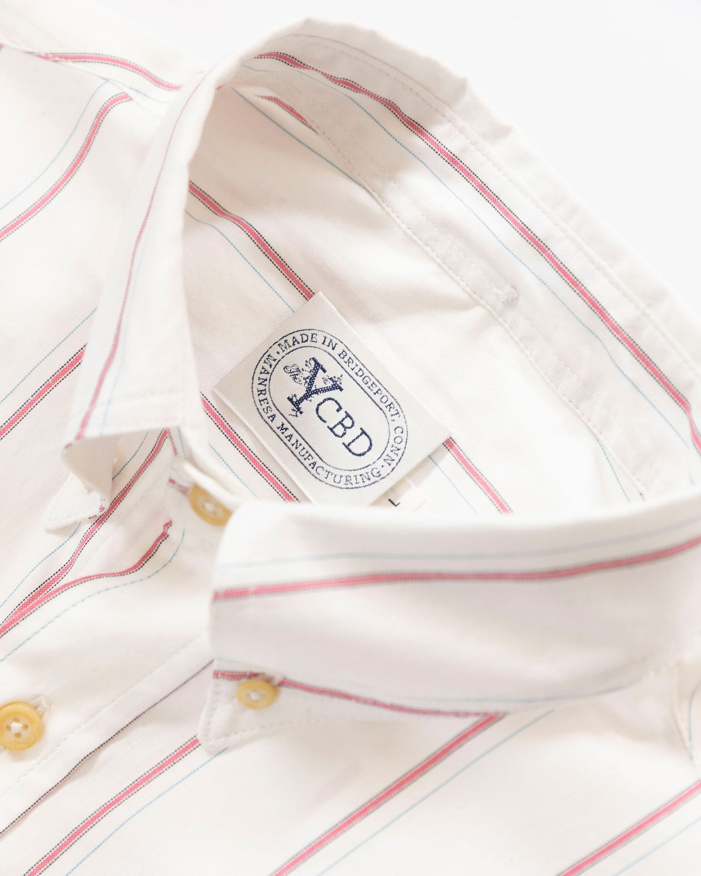 The Yale Shirt in Pink Multi Pinpoint