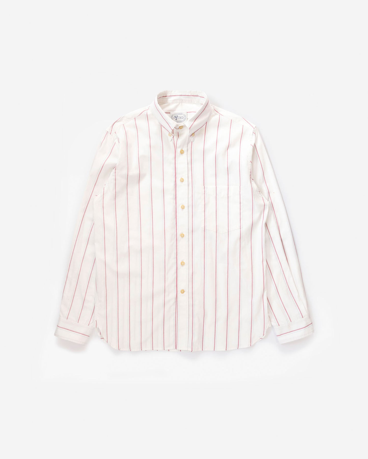 The Yale Shirt in Pink Multi Pinpoint