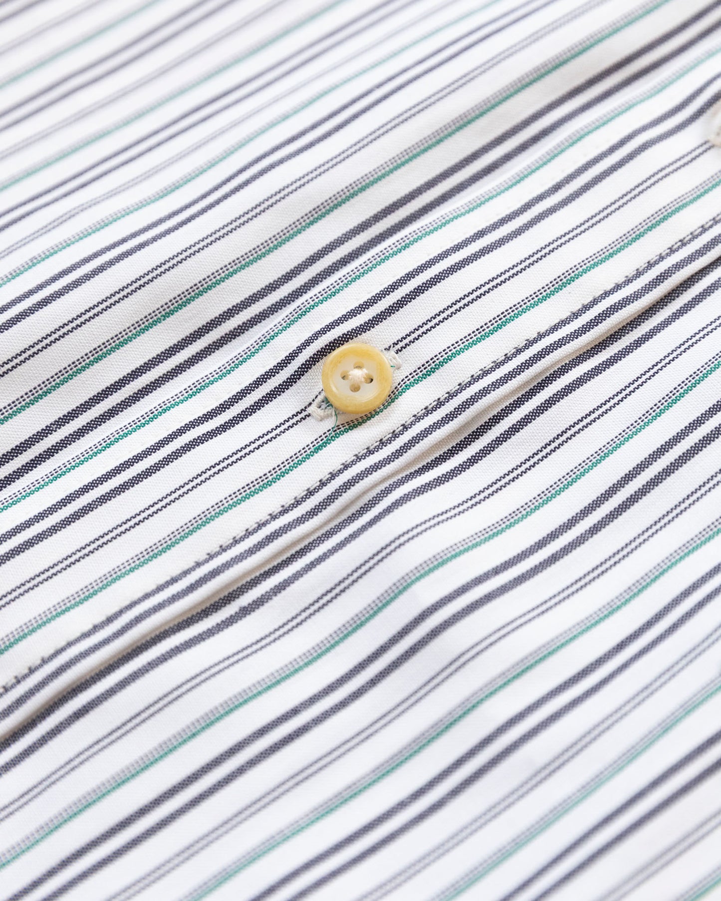 The Yale Shirt in Emerald Stripe Pinpoint