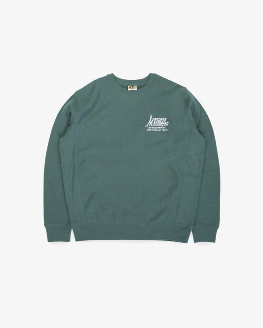 The Shop Crewneck in Forest